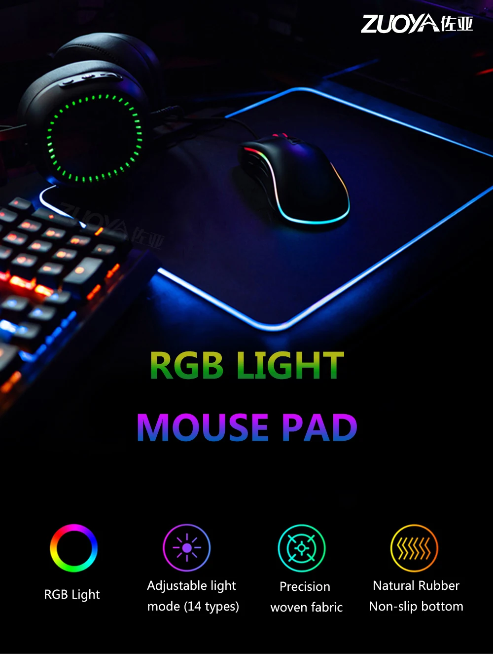 RGB коврик для мыши игровой коврик для мыши большой геймер большой супер размер XXL игровой коврик для клавиатуры Mause светодиодный коврик из натурального каучука для геймера