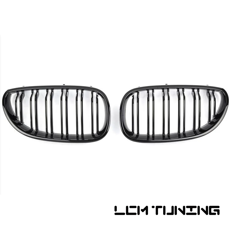 

For BMW 5 Series E60 2004-2009 Double Slats Gloss black/Matt black/Triple Color+Chrome Front Grille