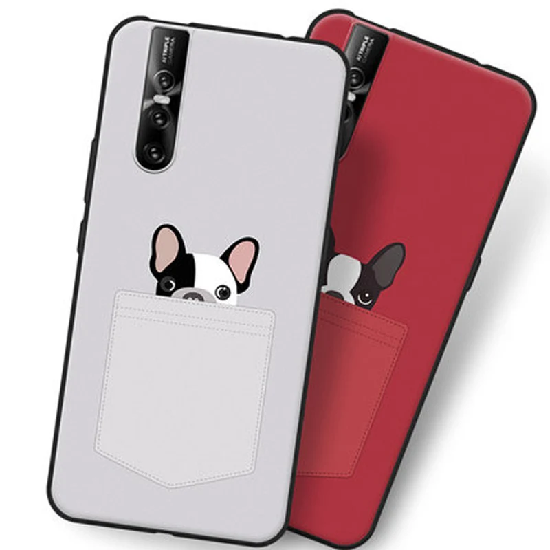 Soft Silicone Cases For Vivo V15 Pro Case clear cartoon painted back Cover For Vivo V15Pro Phone Case VivoV15 Pro TPU bags Coque