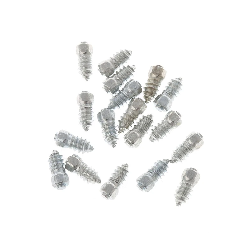 100 Pcs 15mm Car SUV ATV Anti-Slip Screw Stud Wheel Tyre Snow Tire Spikes Trim