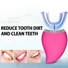 Ultrasonic Automatic Toothbrush USB Charging 360 Degrees Automatic Sonic Electric Toothbrush Tooth Teeth Whitening Dental Clean Ultrasonic Automatic Toothbrush USB Charging 360 Degrees Automatic Sonic Electric Toothbrush Tooth Teeth Whitening Dental Clean