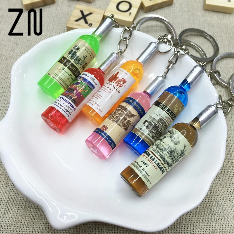 ZN car key ring pendant keychain phone connected to a mobile phone beer