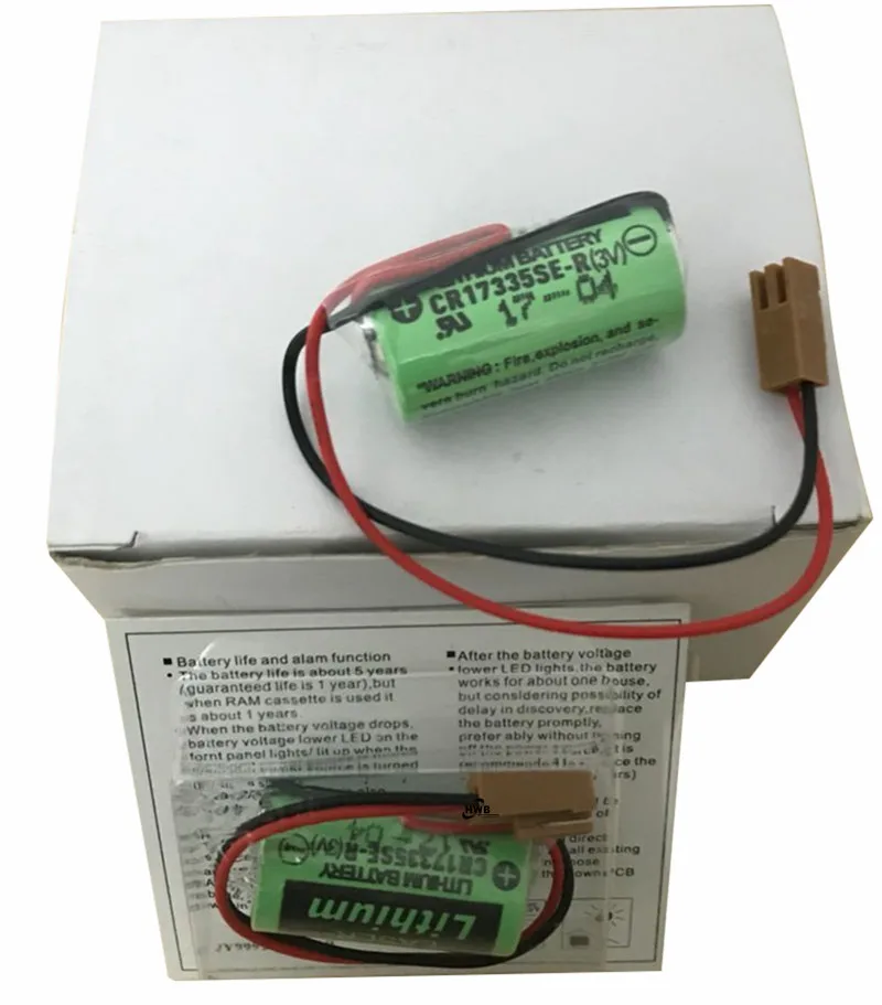10pcs Original New CR17335SE R(3V) CR17335SE R CR17335 CR2/3A 3V PLC ...