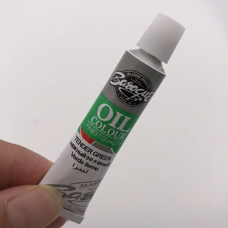 Professional Oil Colors Paints Fine Painting Art Supplies 12 Colours 6 ML Tube Offer 1 Brush For Free