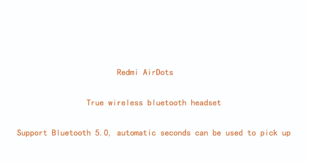 Xiaomi Redmi AirDots беспроводной Bluetooth 5,0 Bluetooth наушники активная гарнитура шум с микрофоном Bluetooth наушники