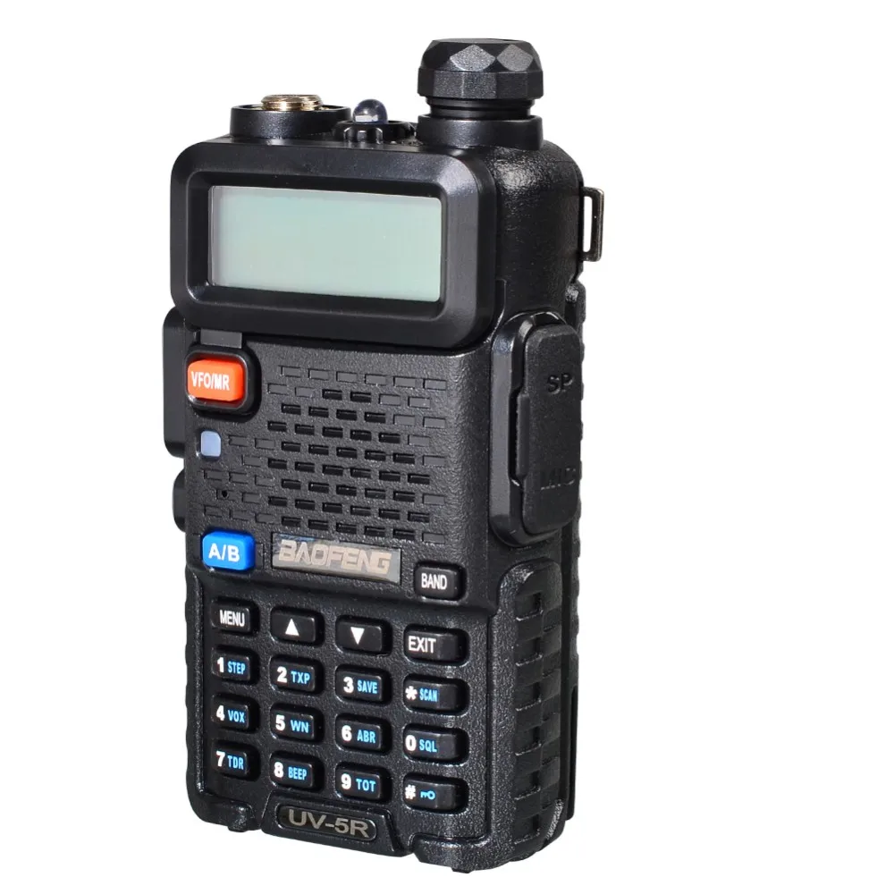 2 шт Новый черный BAOFENG UV-5R портативная рация VHF/UHF 136-174/400-520 MHz двухстороннее радио ЕС Америка; Россия наличии