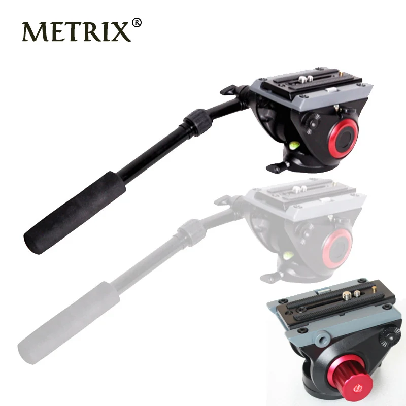 Video Camera Damping Fluid Tripod Head Hydraulic Head for Slider Monopod DSLR Camera Shooting Video Film for Manfrotto 500AH