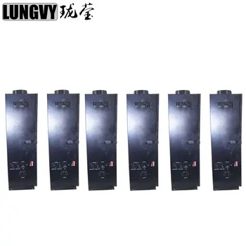 

Free Shipping 6pcs/Lot 4 Corner Fire Machine 200W DMX Spraying Machine Flame Fire Projectors With Show Effect