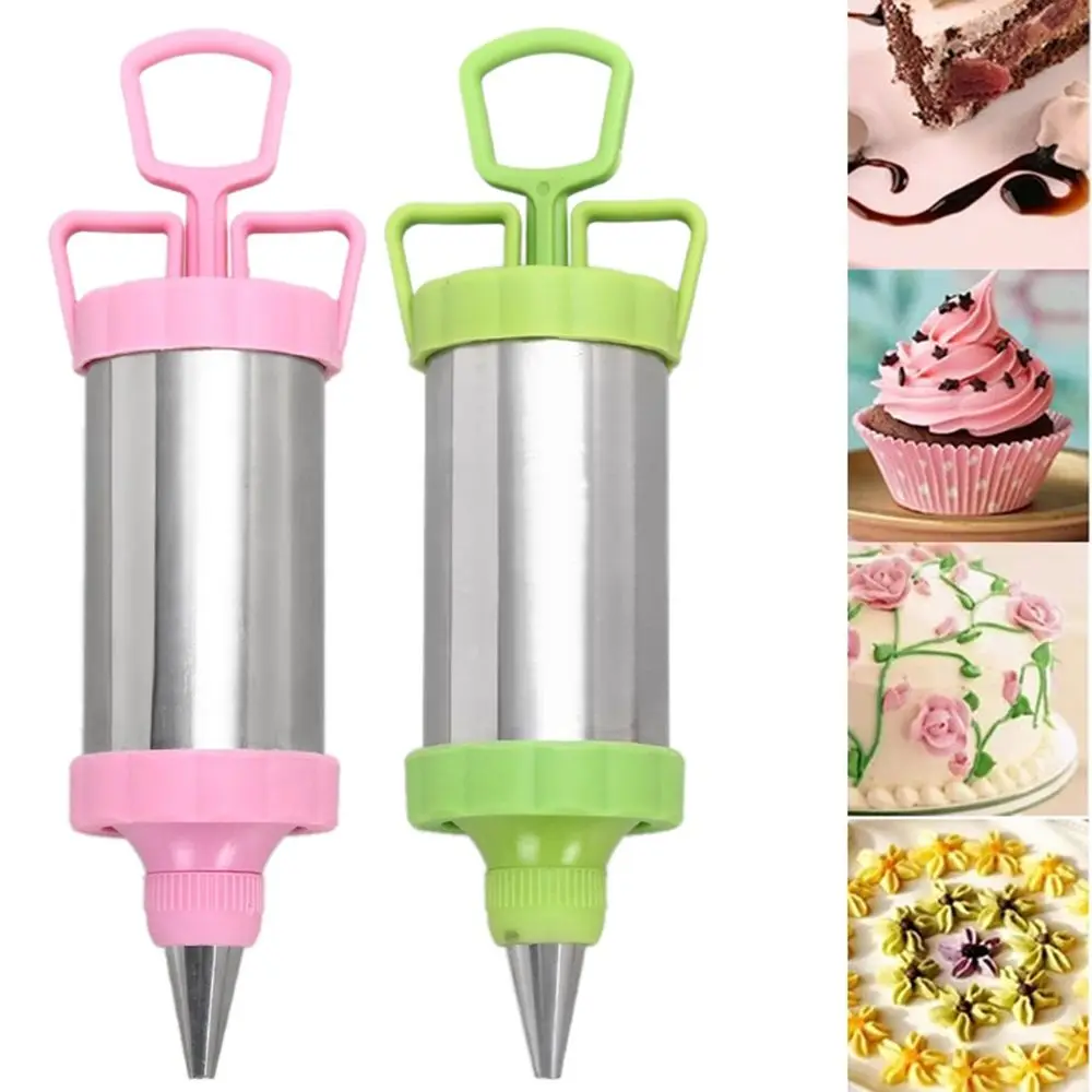 1 pcs Useful Stainless Steel Reusable DIY Icing Piping Cream Cake