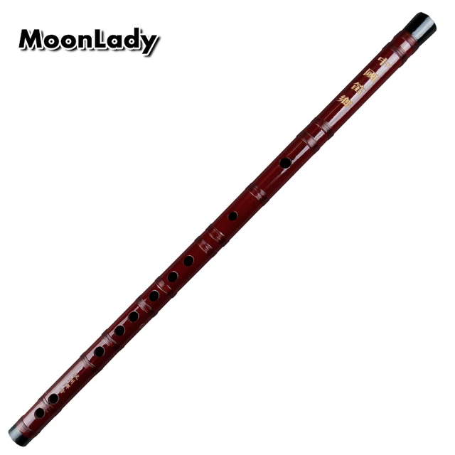 Bamboo Flute with Red Lines Musical Instruments Chinese Handmade Woodwind Instrument Flute supply learning material not xiao