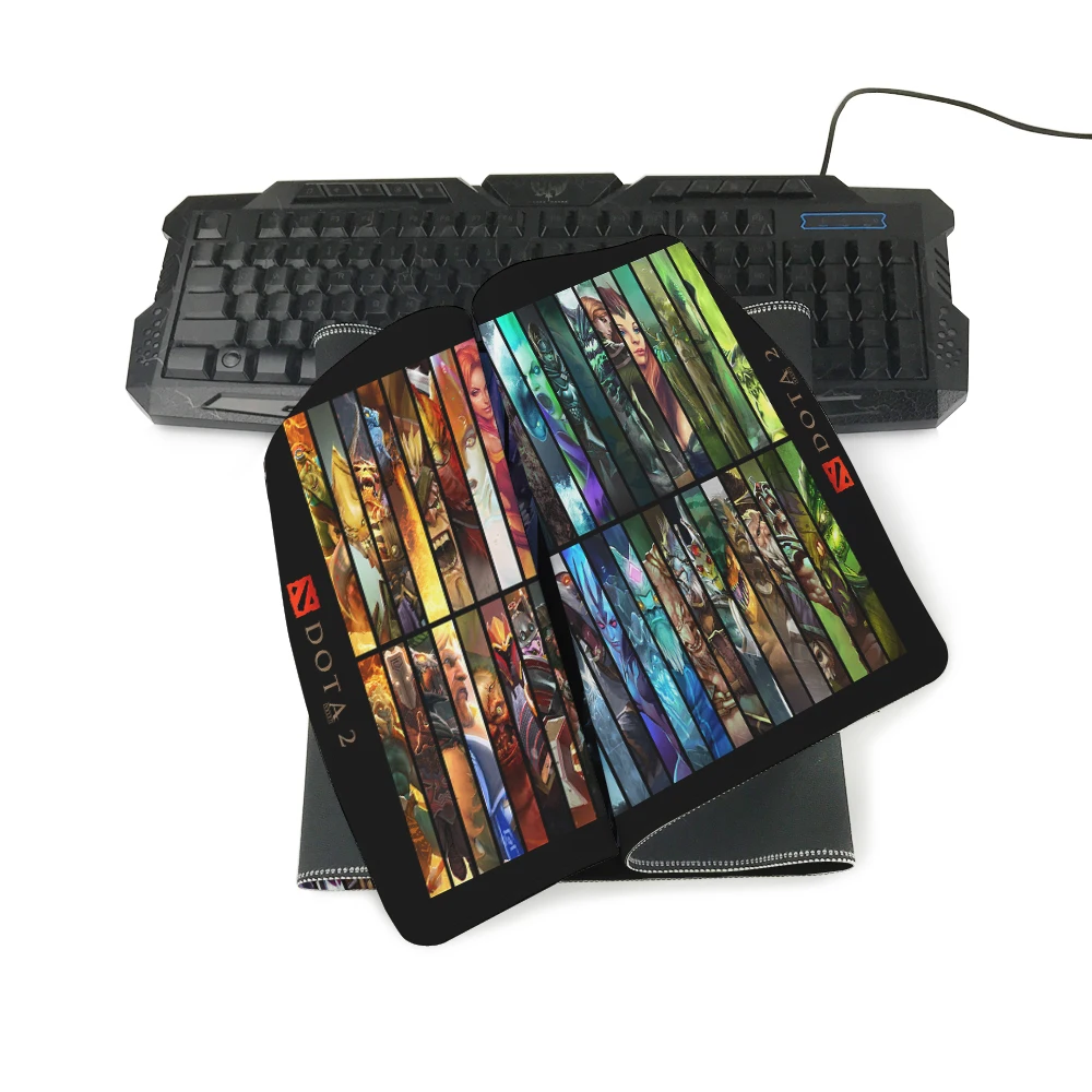  Hot DOTA 2 Online Super Large Mouse Pad 900*300*2mm and 700*300*2mm With Locking Edge For desktop A