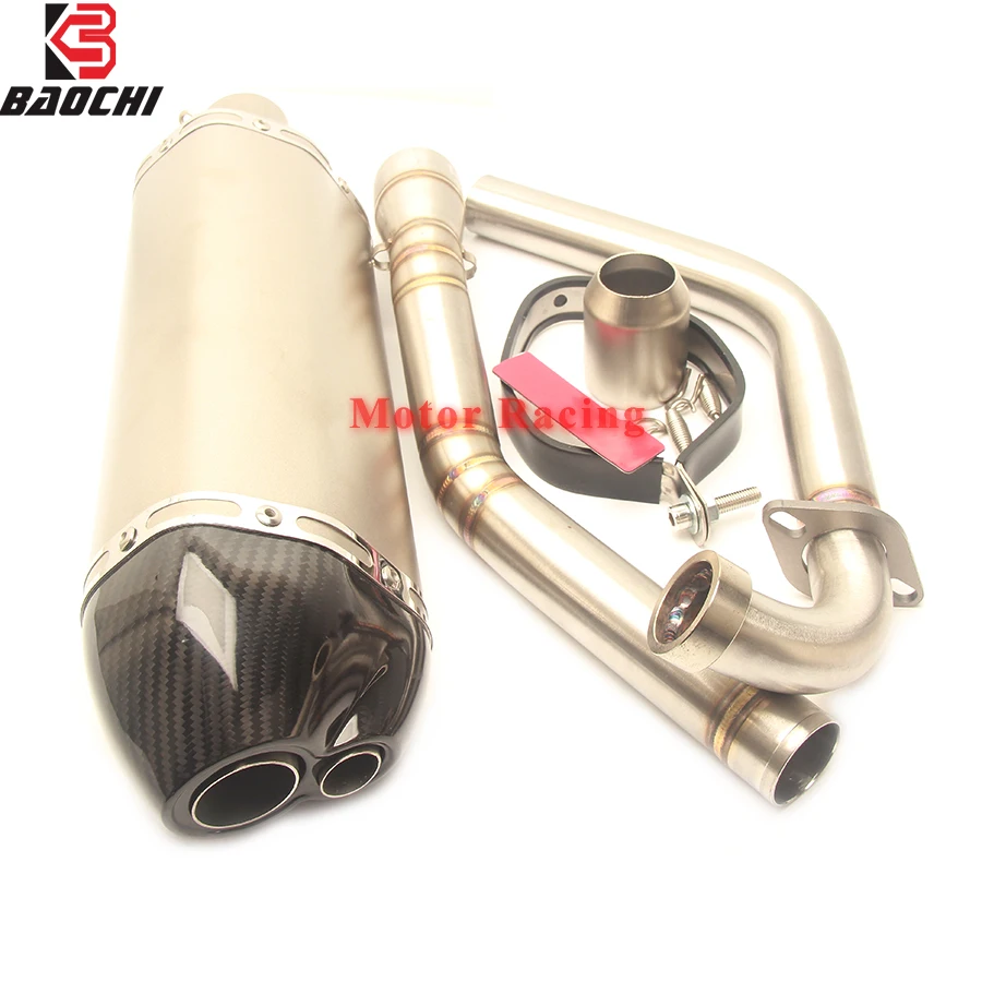 

Motorcycle Carbon Fibre Exhaust System DB Killer Escape Muffler for Yamaha YZF R15 MT-15 MT15 2008 2009 2010 2011-2013 2014-2017