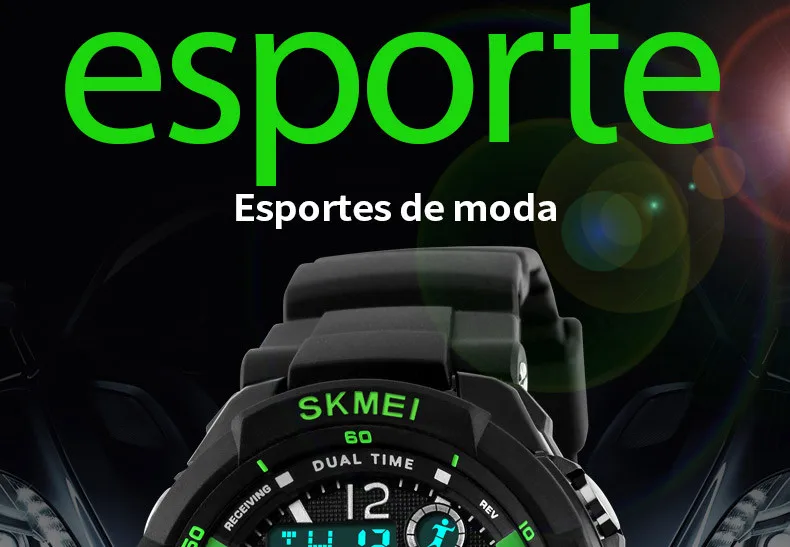 Esporte de Choque SKMEI Marca de Luxo