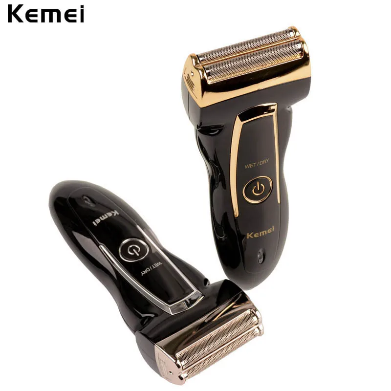Ultrathin Alloy Dual head Reciprocating Electric Shaver Rechargeable