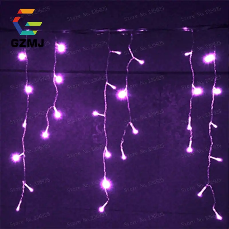 3m Romantic Christmas Window Wave Led String Lights Outdoor