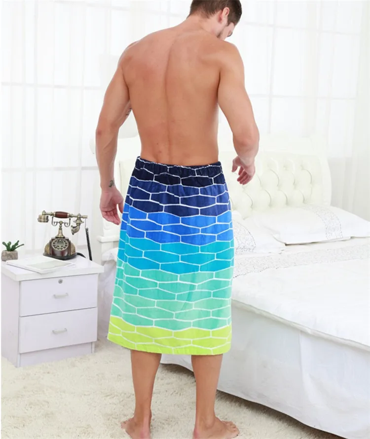 Банное полотенце для мужчин и женщин из хлопка для взрослых, махровые банные халаты, Банные юбки, переносные банные накидки на грудь, пляжная одежда для спа-сауны