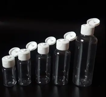 

1pcs 10/20/30/50/60/100ml Empty Squeeze Jar Multi-functional Makeup Container Bottle Plastic Travel Clear Empty Jar