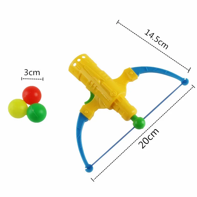 Детские эластичные настольным теннисом лук и стрелы Рогатка пистолет интерактивные игрушки