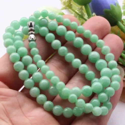 

free shippinbg 06742 Emerald Apple green Tower Pearl Jadeite Bead