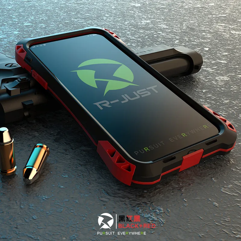 Baratos Funda protectora de Metal de aluminio de fibra de carbono Gorilla a prueba de golpes para iphone 7 8 6S 6 Plus 5 5S SE