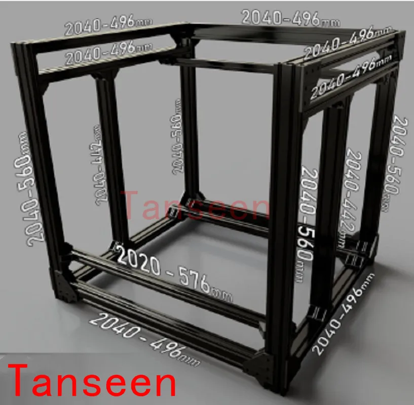 Набор рамок BLV mgn Cube DIY и комплект оборудования для 3D принтера CR10|Детали аксессуары