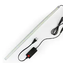 30 Вт привело водонепроницаемый бар лайнер аквариума свет для 60c-100cm аквариум белого цвета