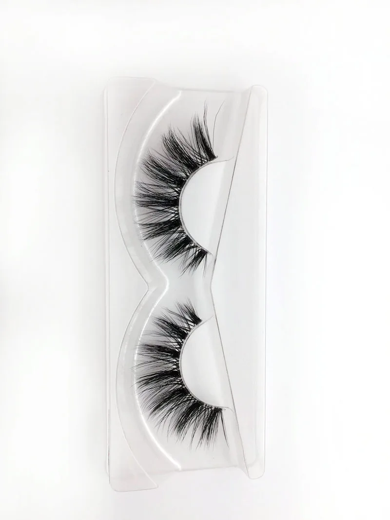 

Mink Lashes 3D Mink Eyelashes Invisible Band Natural Black Mink False Eyelash Full Strip cilios Reusable y40