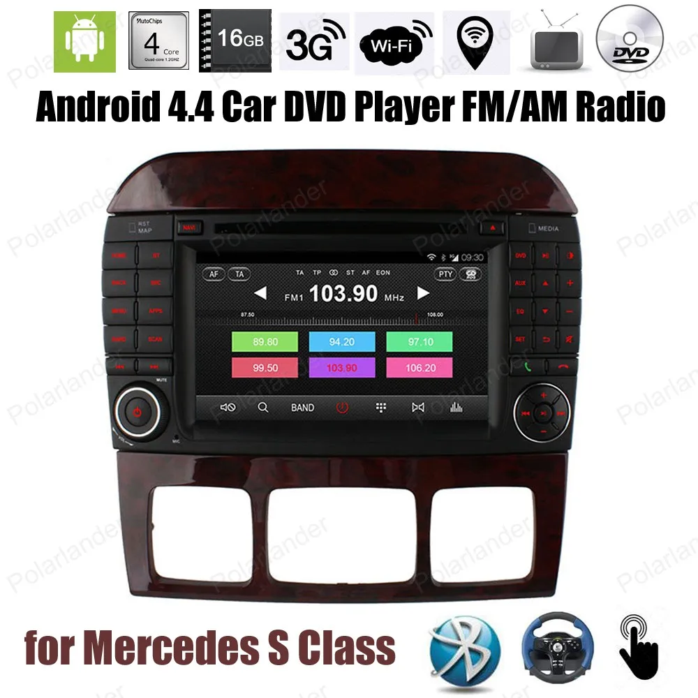 Top FOR M/ercedes S Class Android4.4 Quad Core Car DVD CD player FM AM radio Support DTV DVR TPMS OBDII mirror link GPS BT 3G WiFi 0 Top FOR M/ercedes S Class Android4.4 Quad Core Car DVD CD player FM AM radio Support DTV DVR TPMS OBDII mirror link GPS BT 3G WiFi 0