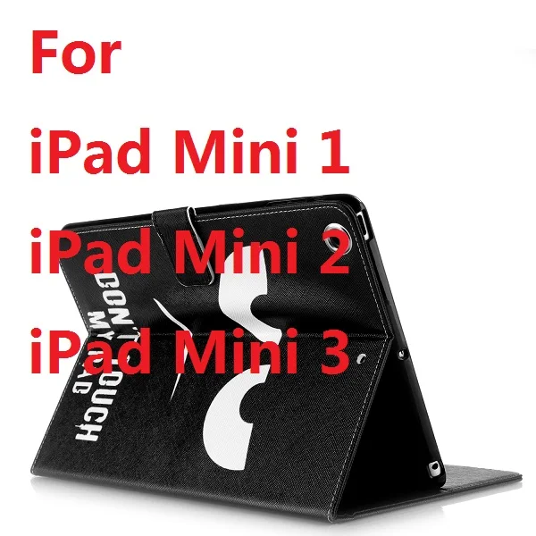 QUWIND Do Not Touch My Pad Поддержка Защитная крышка чехол для iPad Air 1 2 iPad Mini 1 2 3 iPad 2/3/4 Pro 9,7 10,5 iPad - Цвет: For iPad Mini 1 2 3