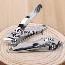 Шт. 500 шт. Серебряный ручной наклонной край щипчики для ногтей Педикюр Маникюр Триммер резак инструмент F1728