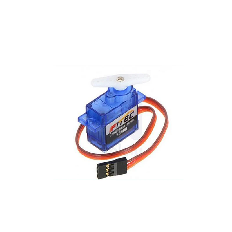 RCmall Feetech FS90R Servo 360 Degree Continuous Rotation Micro RC Quadcopter Servo For RC Car Boat Robot FZ0101-01