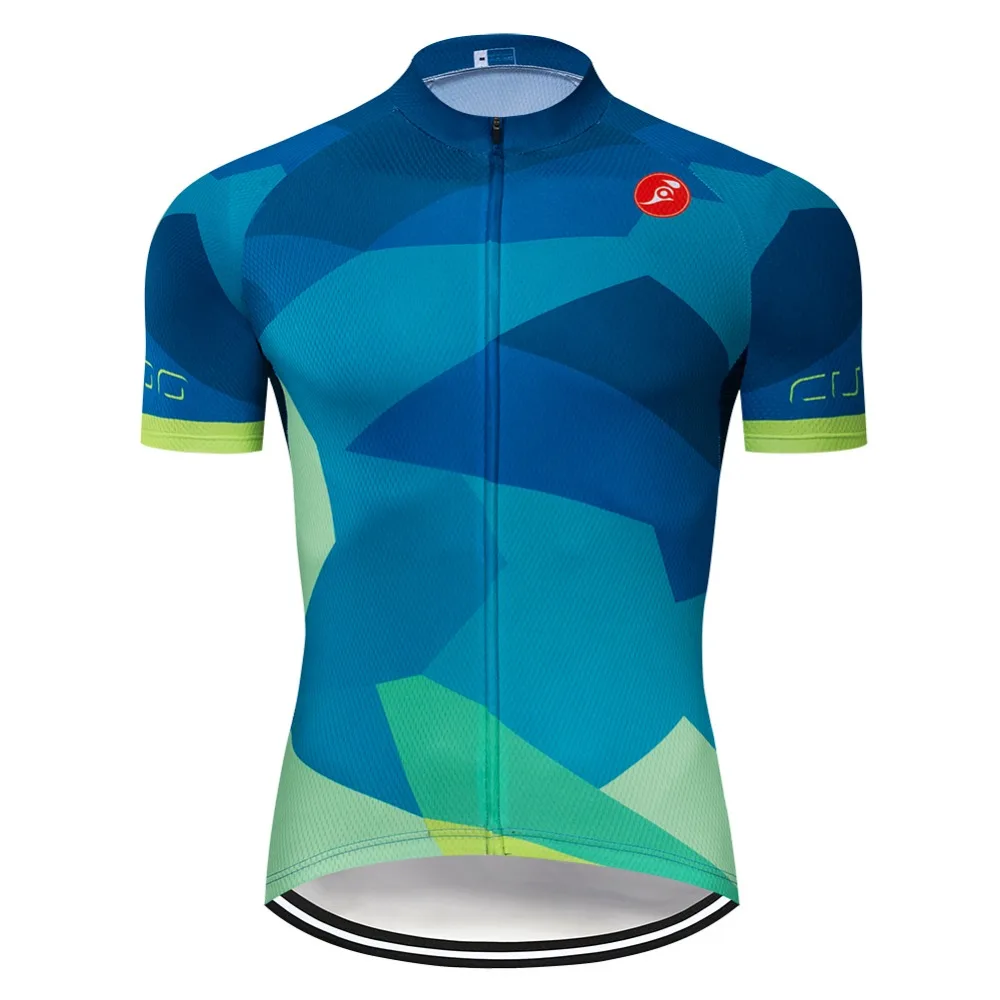 

CUSROO 2019 Cycling Jersey Tops Summer Racing Cycling Clothing Ropa Ciclismo Short Sleeve mtb Bike Jersey Shirt Maillot Ciclismo