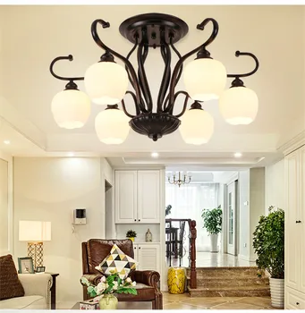 

Atmospheric Ceiling Lamp Living Room Suspension Lamps Rural LED Lamps Bedroom Lamps Hanging Light