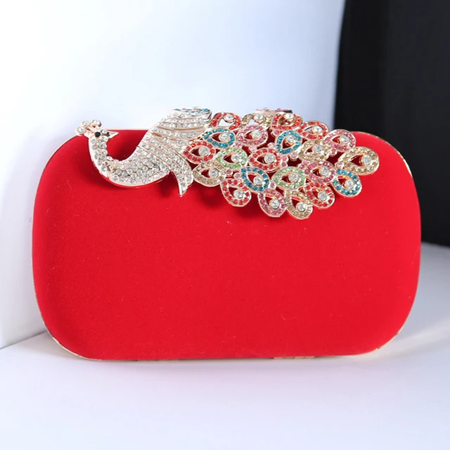 Beauty Pea Diamonds Womens Evening Party Clutch Bag Chain Purse Beauty Pea Diamonds Womens Evening Party Clutch Bag Chain Purse Fashion Wedding Bridal Bags High