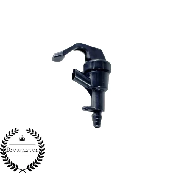 

Plastic Picnic Party Tap Faucet inlet 9.5mm outlet 4.5mm for Homebrew Keg Draft Beer Dispensing 2pcs per pack