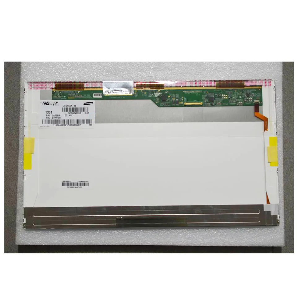 

Panel Replacement for LTN160AT06-H01 LTN160AT06 H01 Matrix for Laptop 16.0" 1366X768 HD LED Screen