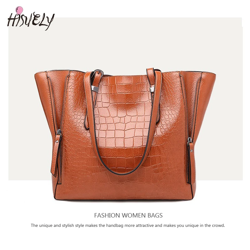 Luxury New PU Leather Handbags Women Shoulder Bags Designer For Women 2019 Large Hand Bag Bolsa Feminina Top-handle Bags Vintage