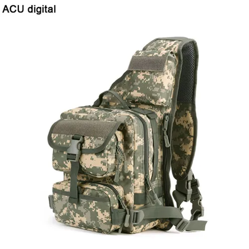 Men Shoulder Messenger Bags Famous Brand Man Travel DSLR Camera Crossbody Bag Waterproof Male Military Day Sling Chest Back Pack - Цвет: ACU digital