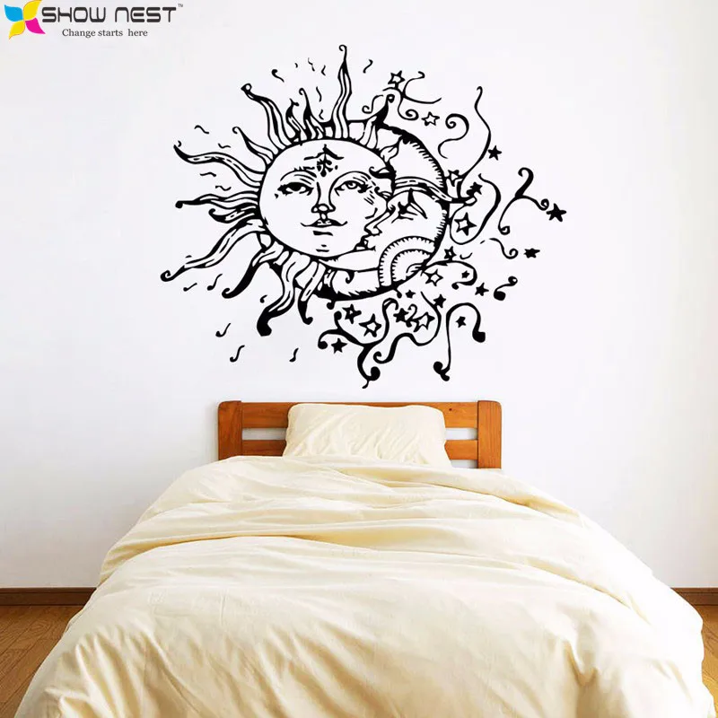 Best Sun And Moon Home Decor Products On Wanelo Indian Sun Moon Tapestry Mandala 130 150 200cm Abstract Wall