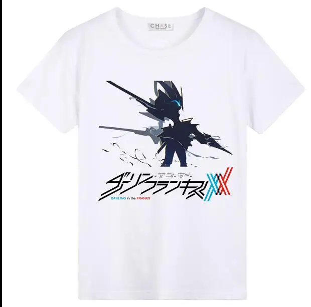 DARLING в FRANXX ноль два рубашки женские и мужские для мальчиков девочек детская