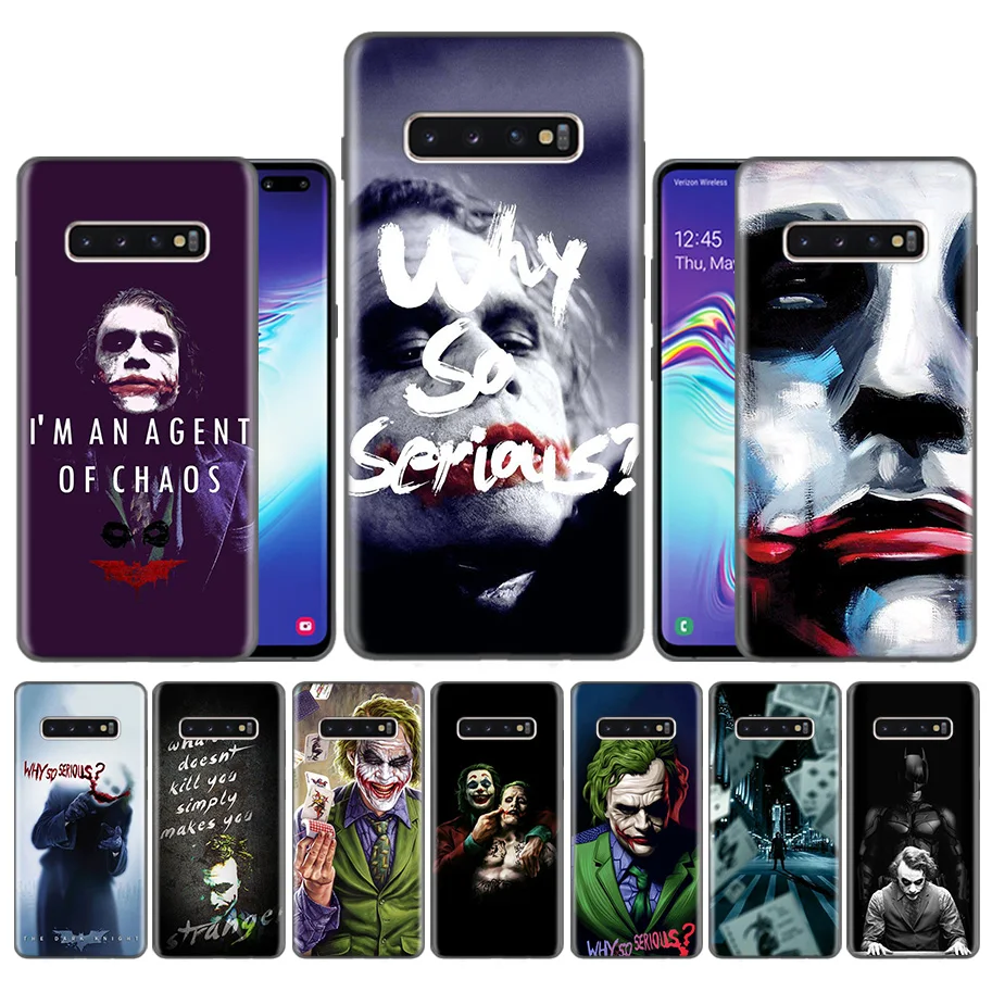 Чехол для Samsung Galaxy S10 S9 S8 Plus чехол сумка A30 A50 A70 A40 A20 A10 Note 8 9 10 водопады Бэтмен Джокер