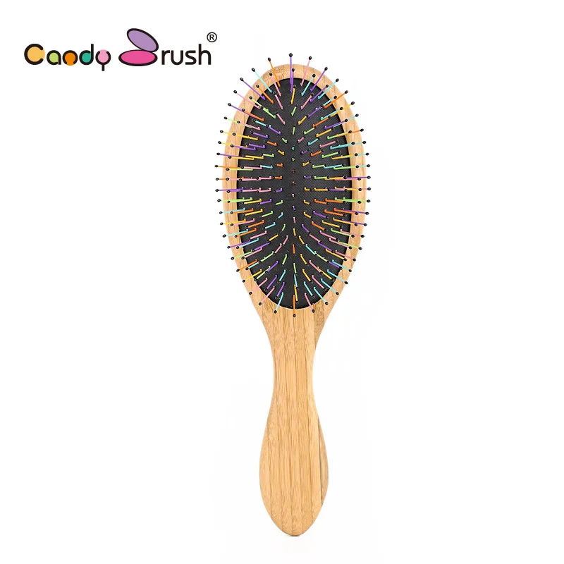 

1 PC Cushion Natural Boar Bristle Beard Oval Shaving Hair Brush Wood Handle Comb Pro Shaving Comb Extension Brush
