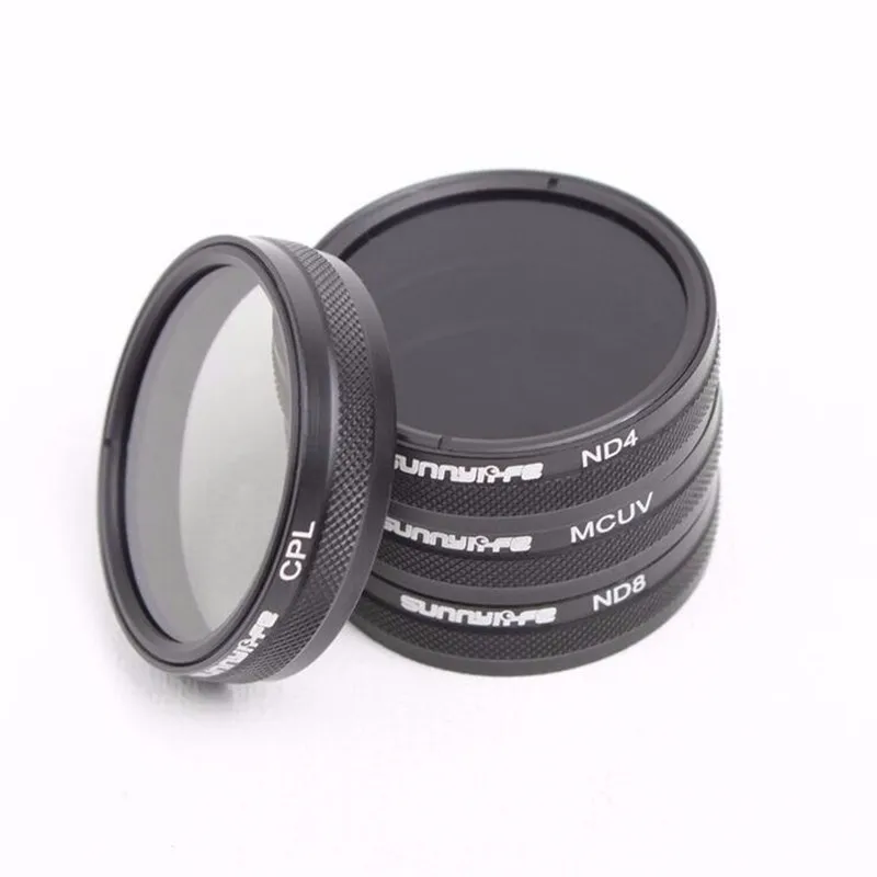 DJI Phantom 3 4 Accessories ND4 / ND8 / MCUV / CPL HD Lens Filter For Phantom 4 Phantom 3 Professional And Advanced And Standard Cam