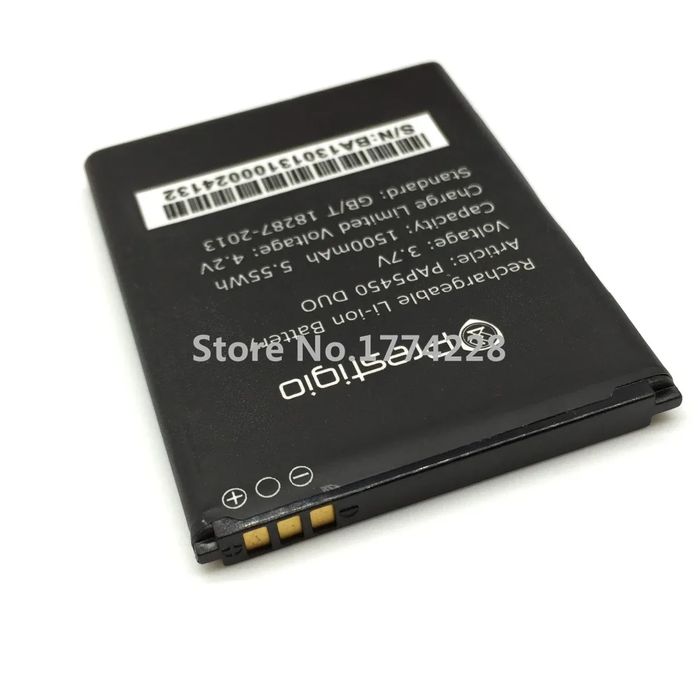 Аккумулятор MLLSE PAP5450 1500 мАч для Prestigio MultiPhone DUO 5450|battery for prestigio|battery forbatteries batteries |