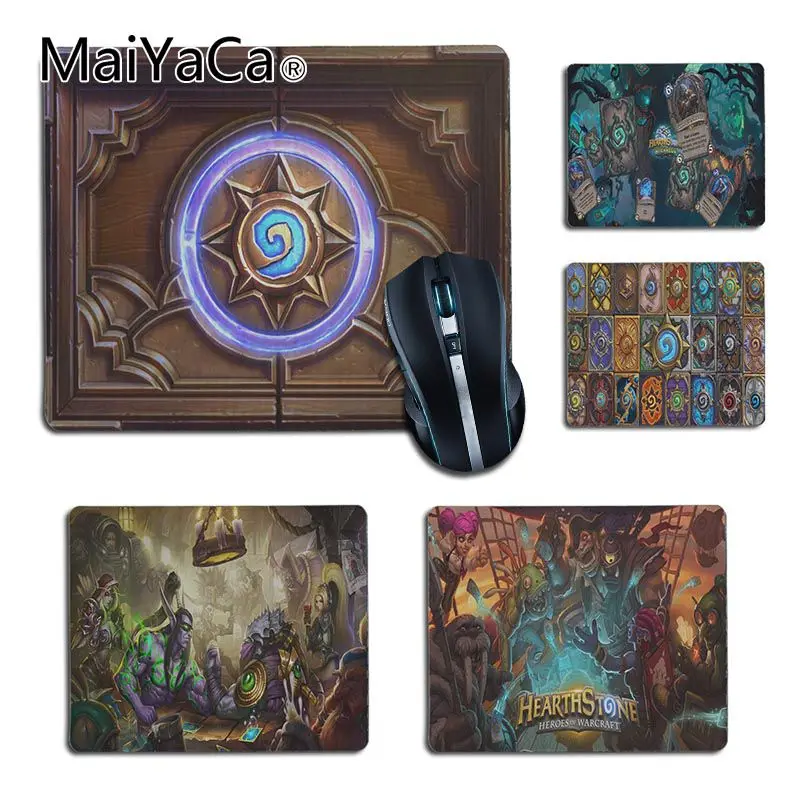 

MaiYaCa New Arrivals Hearthstone game Office Mice Rubber Mouse Pad for LOL Game Playing Lover custom mouse pad