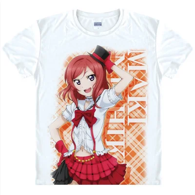 Love Live! School Idol Project Characters T-Shirts Love Live! School Idol Project Characters T-Shirts