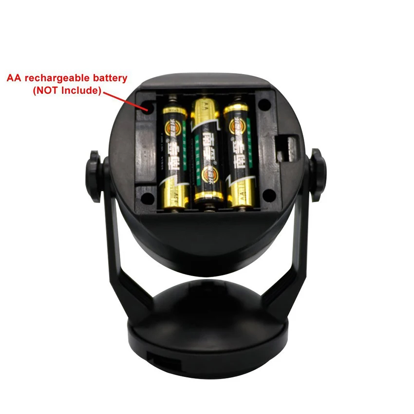 Portable Sound Activated Disco Party Lights Battery Powered/USB Plug in RGB Strobe Lamp Stage Par Light for Car Room Dance Party image 3
