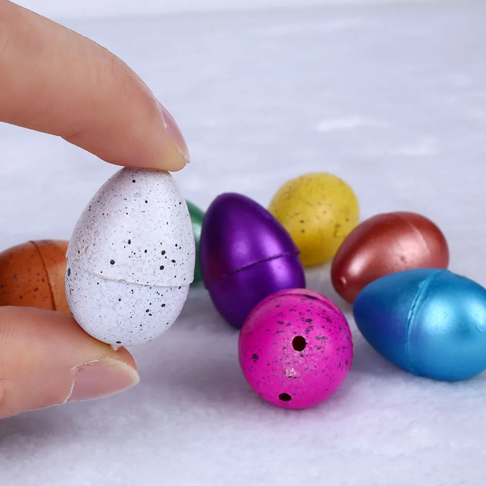 10PCS Magic Water Growing Dinosaurs Eggs Toys Grow Gifts Dinosaur