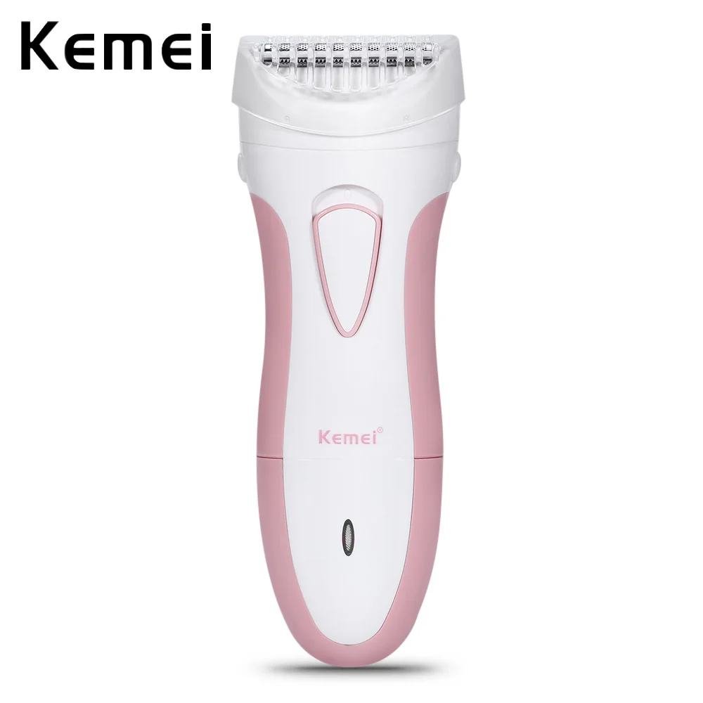 

Kemei KM - 5001 Female Rechargeable 220V Electric Epilator Depilator Hair Remover For Women Scraping Depilation Shaver Underarm