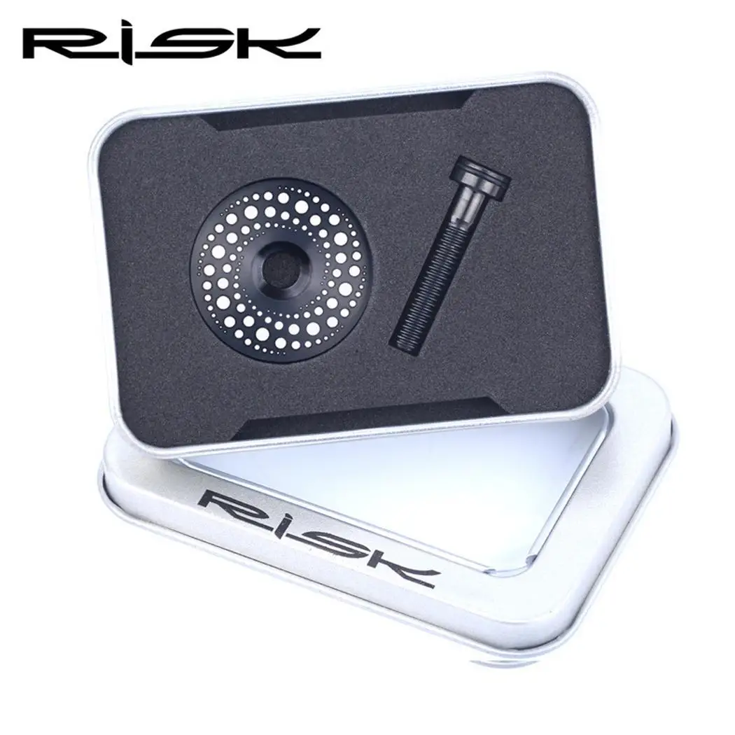 Lightweight Titanium Alloy Bicycle Headset Cap Bike 28.6mm/1.1inch Solid Galaxy Totem Stem Set Bolt | Спорт и развлечения